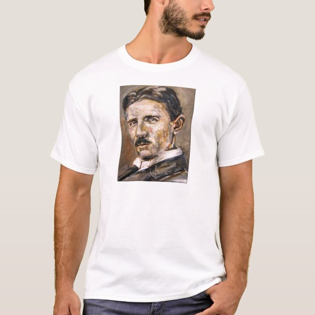 T-shirt Nikola Tesla (Devant)