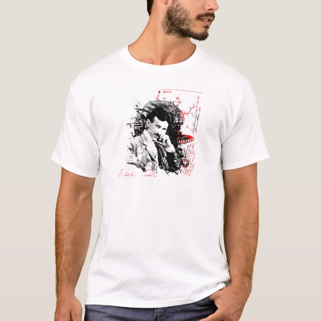T-shirt Nikola Tesla (Devant)