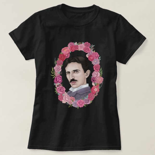 T-shirt Nikola Tesla (Design devant)