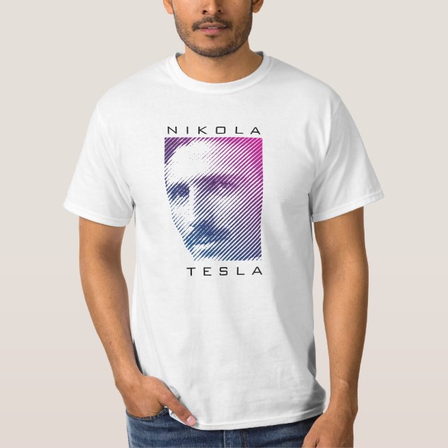T-shirt Nikola Tesla (Devant)