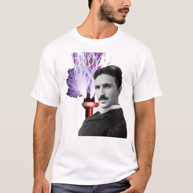 T-shirt Nikola Tesla (Devant)
