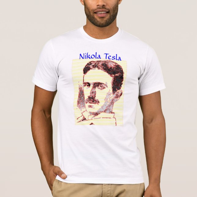 T-shirt Nikola Tesla (Devant)