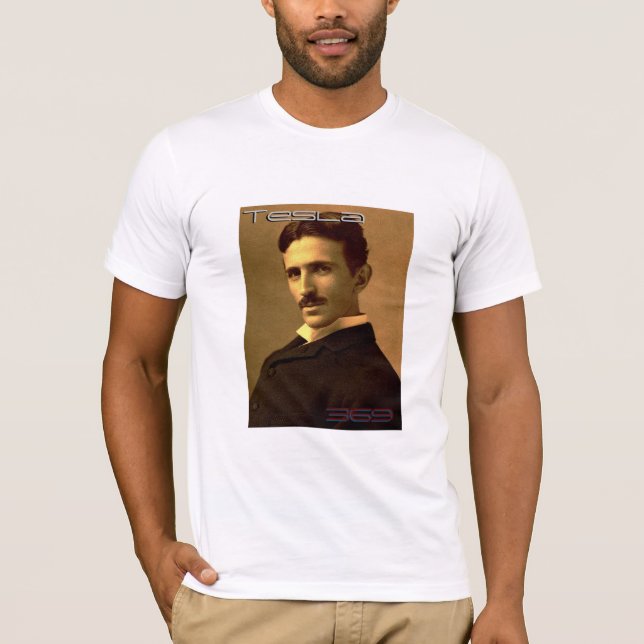 T-shirt Nikola Tesla (369) (Devant)