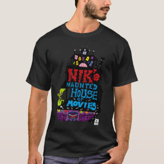 T-shirt niks hantée maison de cinéma garçon