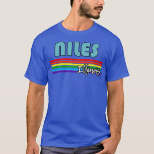 T-shirt Niles Illinois Pride Niles LGBT Cadeau LGBT Soutie