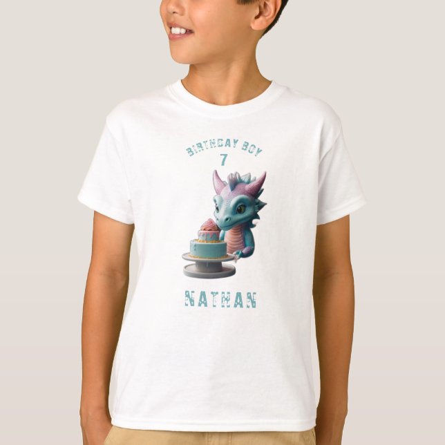 T-shirt *~* N'Importe Quel Âge - Bébé Dragon AP88 Annivers (Devant)