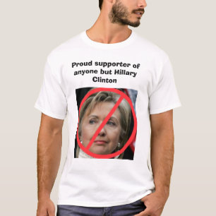 T-shirt N'importe qui mais Hillary Clinton
