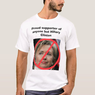 T-shirt N'importe qui mais Hillary Clinton