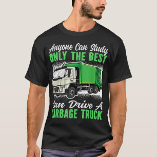 T-shirt N'importe qui peut étudier, seuls les meilleurs pe