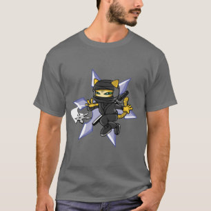 T-shirt Nin chat