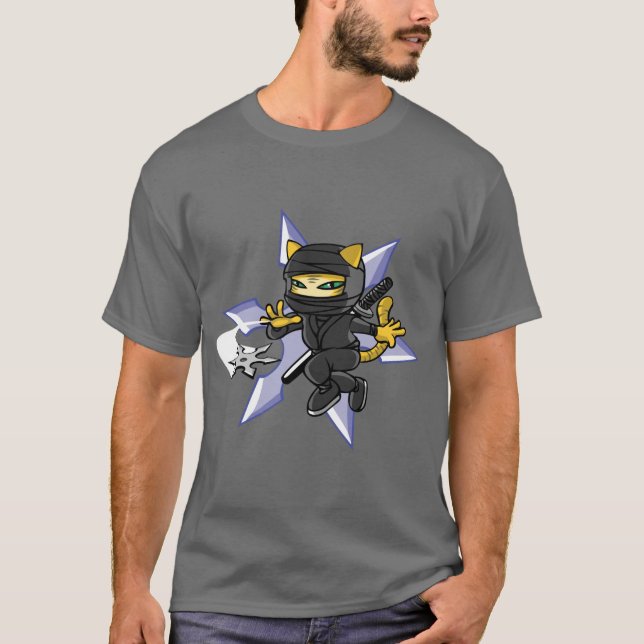 T-shirt Nin chat (Devant)