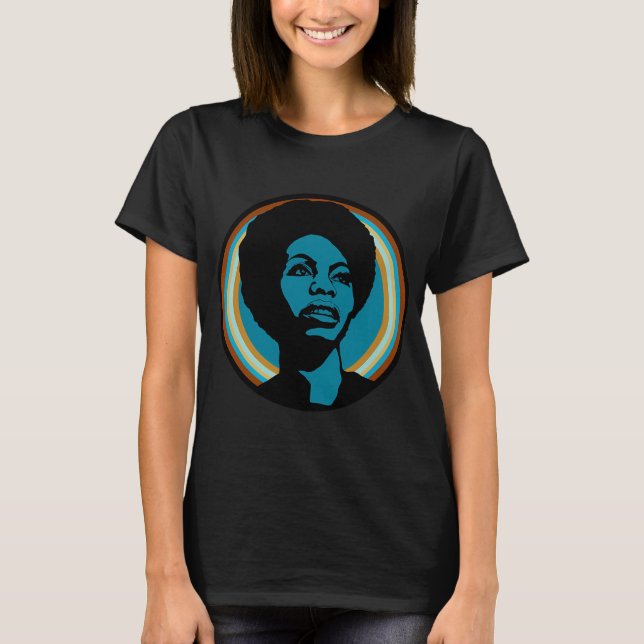 T-shirt nina simone (Devant)