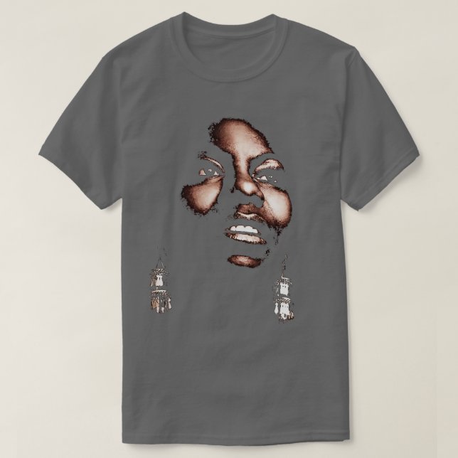 T-shirt Nina Simone 1 (Design devant)