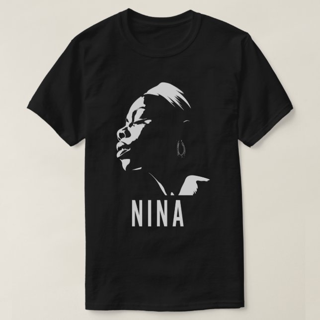 T-shirt Nina Simone 2 (Design devant)