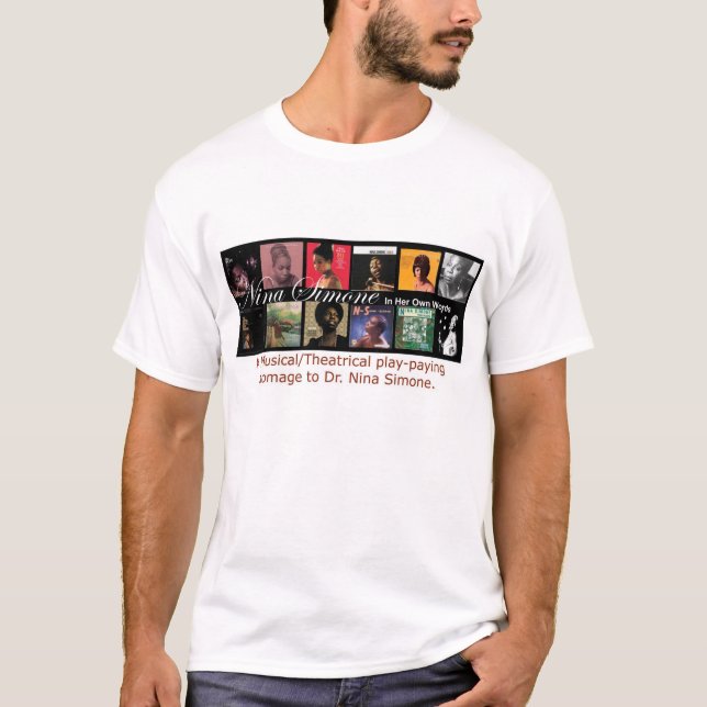 T-shirt Nina Simone : Dans ses propres mots (Devant)