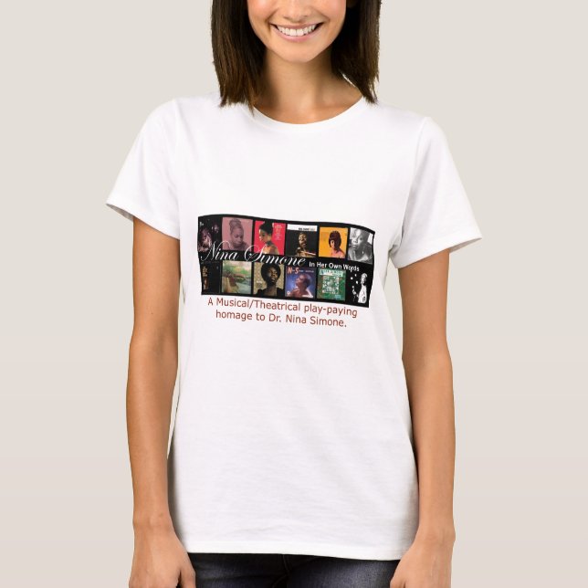 T-shirt Nina Simone - les vies de legs (Devant)