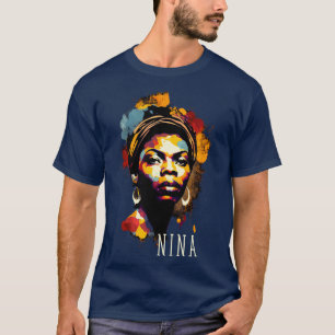 T-shirt Nina Simone Splash