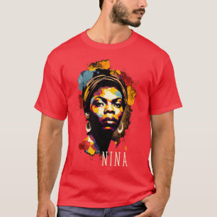 T-shirt Nina Simone Splash
