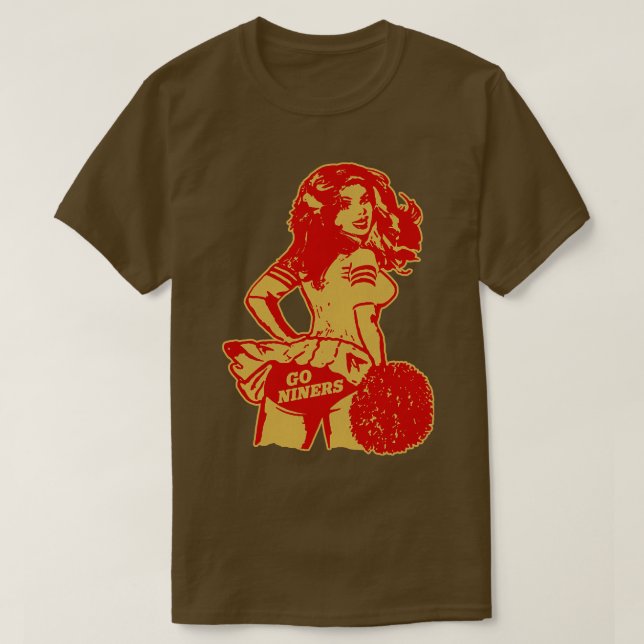 T-shirt NINERS Pom-pom girl ERS (Design devant)