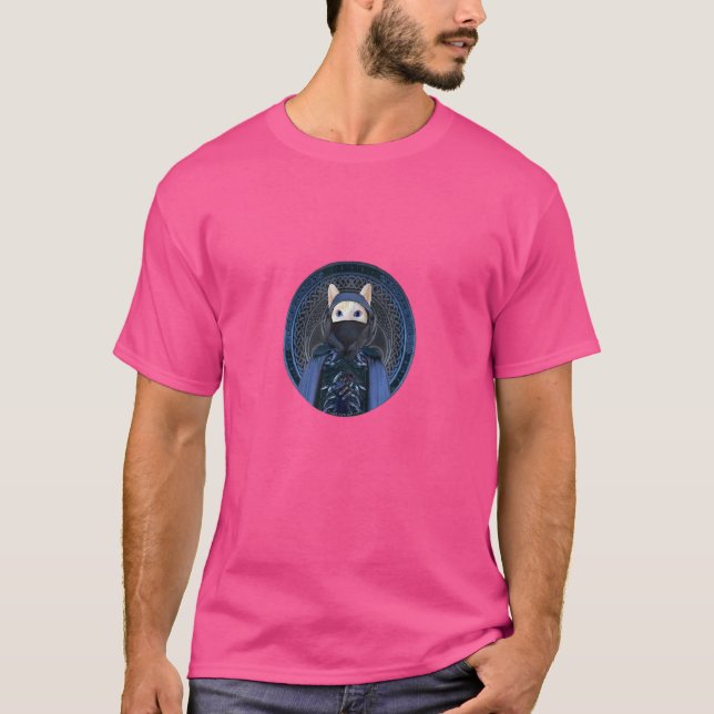 T-shirt Ninja Assassin Kitten Point flamme Siamese Cat War (Devant)