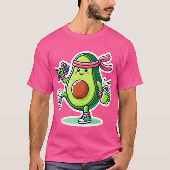 T-shirt Ninja Avocado (Devant)