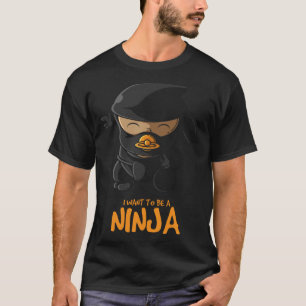 T-shirt Ninja Baby Je veux être un Ninja 1