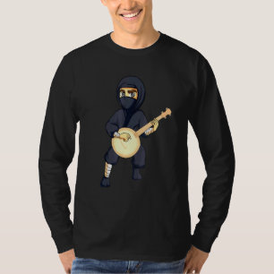 T-shirt Ninja Banjo Instruments de musique Hommes Femmes E
