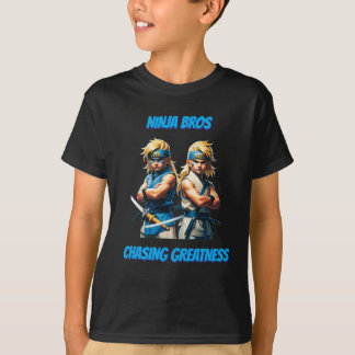 T-shirt Ninja Bros À la poursuite de la grandeur Jeunesse