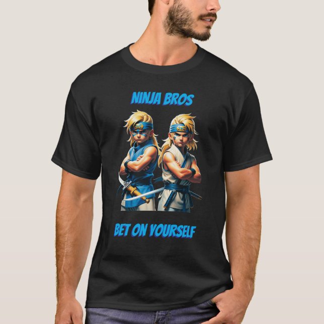 T-shirt Ninja Bros Pariez sur Vous-Même Basic  (Devant)