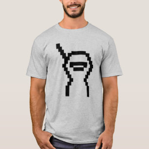 T-shirt ninja de 8 bits