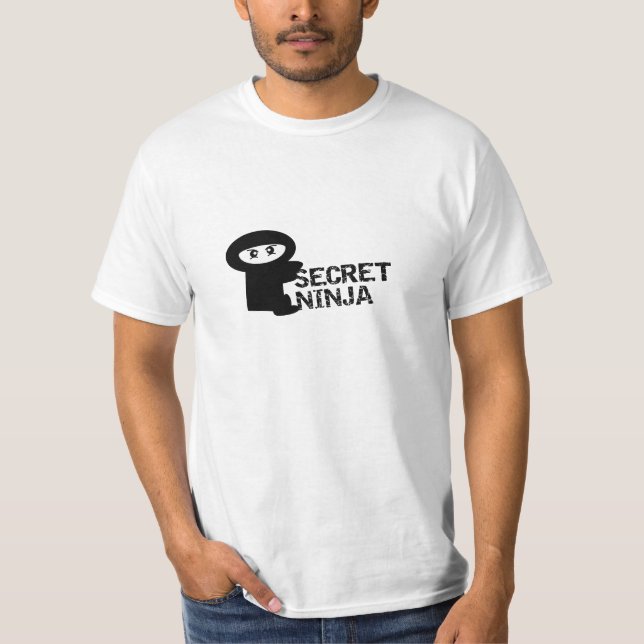 T-SHIRT NINJA DE SECRET (Devant)