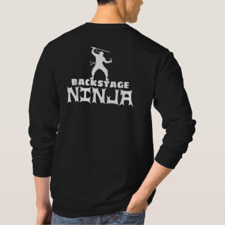 T-shirt Ninja des coulisses (blanc) dessus arrière