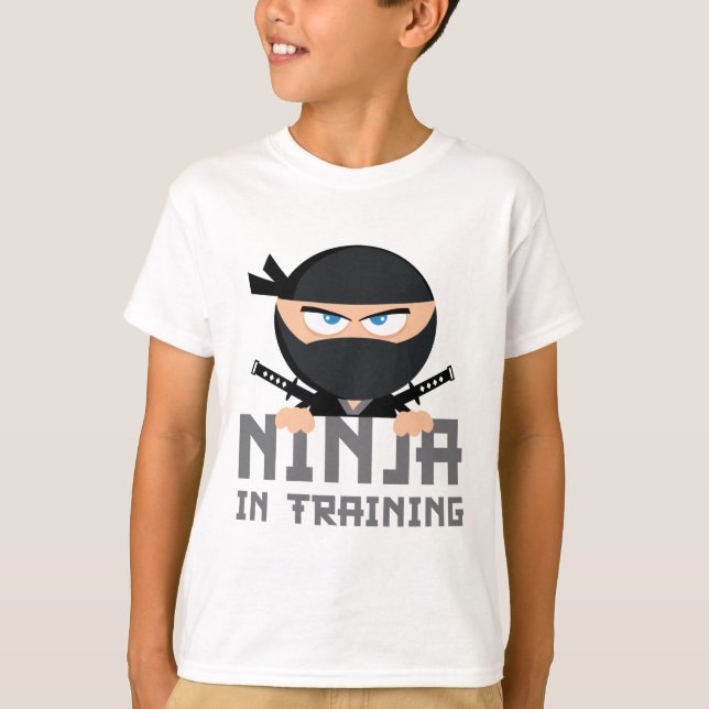 T-shirt Ninja En Formation (Devant)