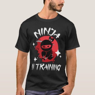 T-shirt Ninja En Formation - Karate Taekwondo Martial Mixt