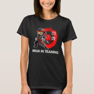 T-shirt Ninja En Formation Pour Les Garçons Japonais Guerr