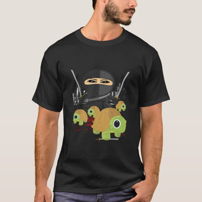 T-shirt Ninja et tortues (Devant)