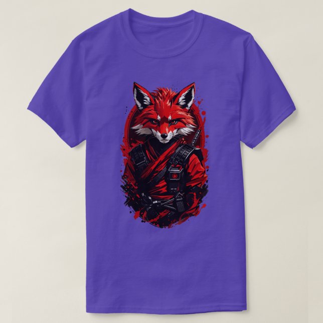 T-shirt Ninja Fox (Design devant)