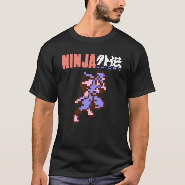 T-shirt Ninja Gaidens Ryu avec logo essentiel (Devant)