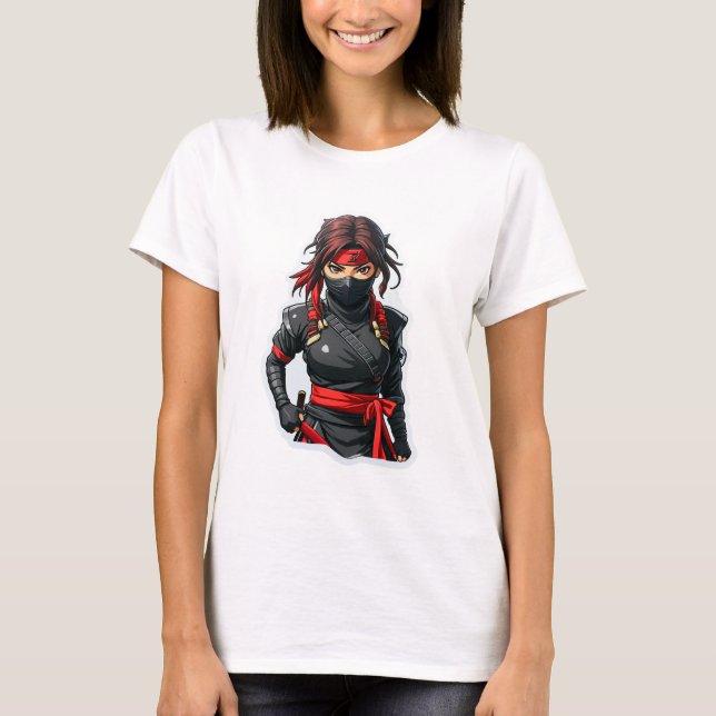T-shirt Ninja Girl (Devant)