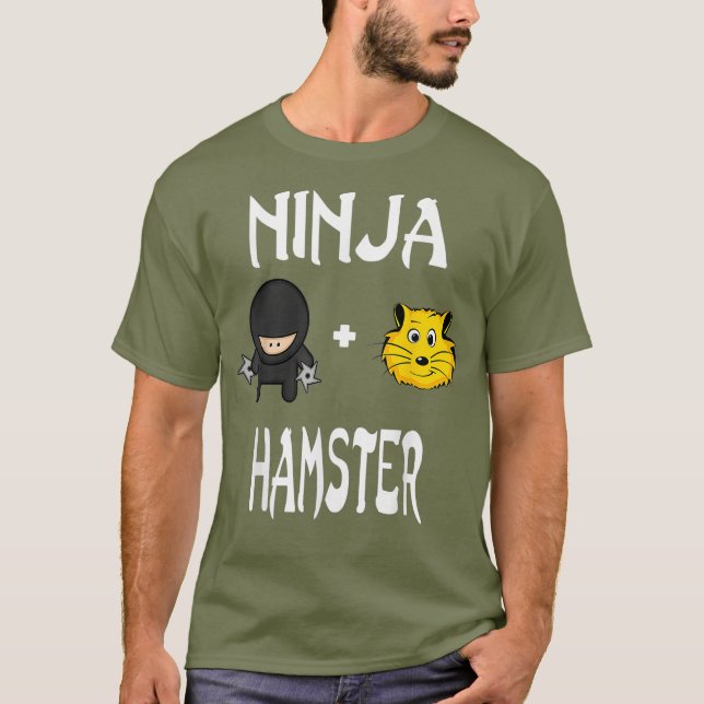 T-shirt Ninja HAMSTER HAMSTER Ninja (Devant)