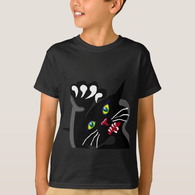 T-shirt ninja kitty (Devant)