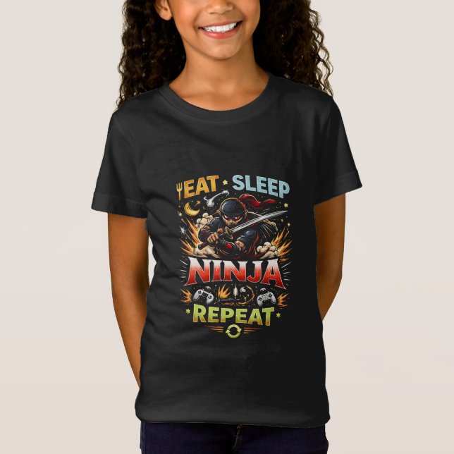 T-Shirt Ninja Life Loop (Devant)