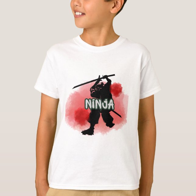 T-shirt Ninja Lune de Sang (Devant)
