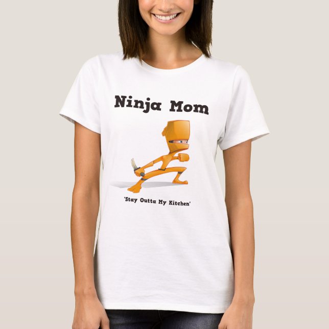 T-shirt Ninja Mom3 (Devant)