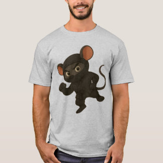 T-shirt Ninja Mouse | Drôle Cartoon Martial Arts D