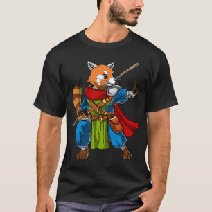 T-shirt Ninja ours panda rouge