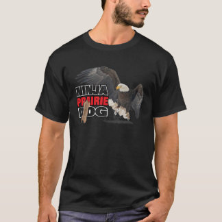 T-shirt Ninja Prairie Dog Comedy Photographie de la faune 