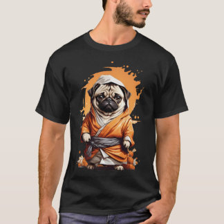T-shirt Ninja Pug
