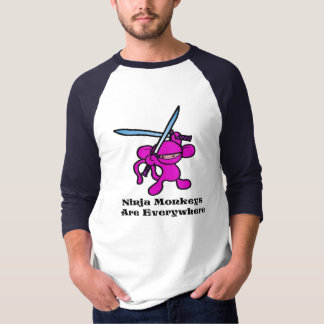 T-shirt Ninja rose aérien