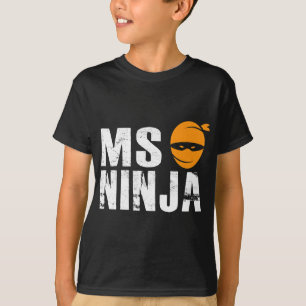 T-shirt Ninja - Sclérose en plaques Soutien à la sensibili